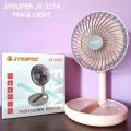 JY super 2215 rechargeable fan with LED light.. 