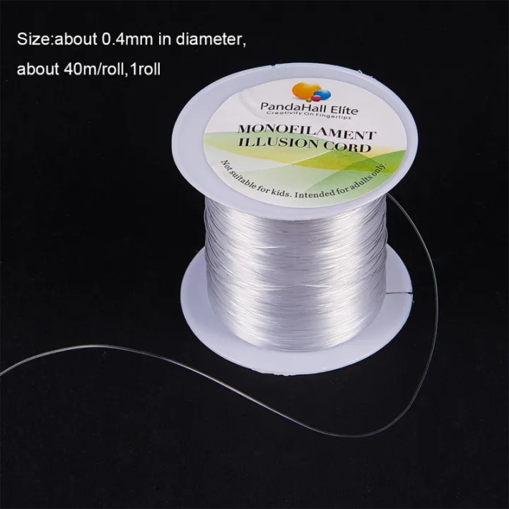 110%20Yards%20Clear%20Invisible%20Craft%20Nylon%20Thread%200.25mm%20Monofilament%20Fishing%20Line%20Bead%20String%20Cord%20for%20Gemstone%20Jewelry%20DIY%20Making%20-%20Image%207