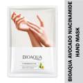 BIOAQUA Avocado Niacinamide Moisturizing Hand Mask 35g/Pair Exfoliating Tender and Smooth Nourish Gentle Care Hand Mask. 