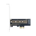 FENVI M.2 NVME to PCIe 4.0 Adapter With Aluminum SSD Heatsink 64Gbps M.2 SSD Gen4 PCIe 4.0 X1 X4 X8 X16 Expansion Card For PC. 