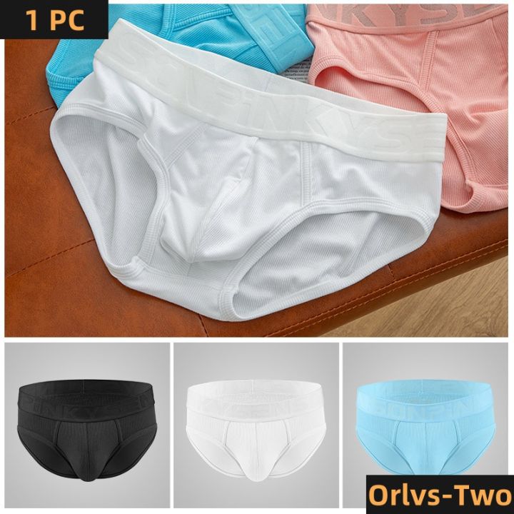 【On Sale】 PS544 New Men's Underwear Men's Mid Waist Modal Thread Underwear Triangle Pants Breathable Soft and Skincare Comfortable