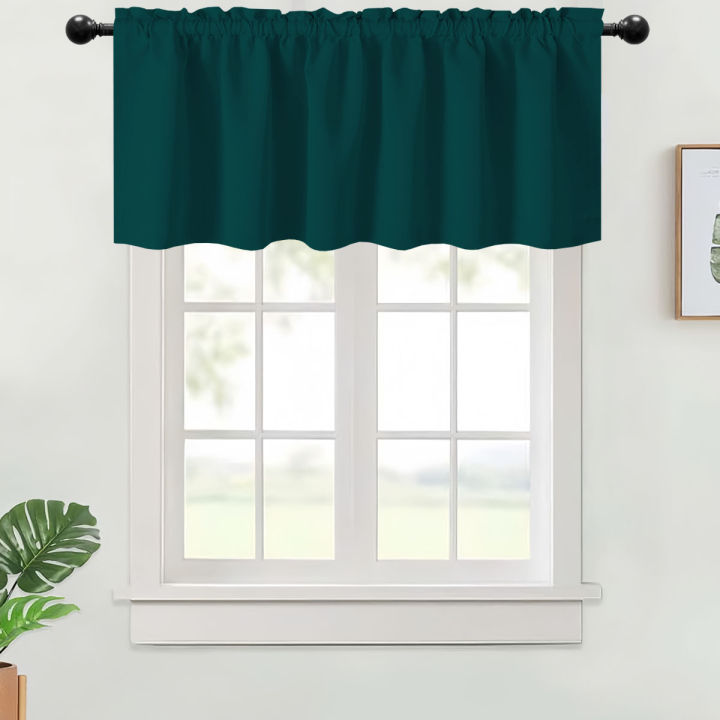 1PC,%20Valance%20Curtains%20Blackout%20Thermal%20Insulated%20Rod%20Pocket%20Window%20Treatment%20For%20Kitchen%20Living%20Room%20Bedroom%20Home%20Decoration%20-%20Image%206