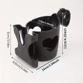 Stroller cup holder with phone holder/bottle holder, universal water bottle holder for electric bicycles. 