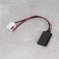 12V 12-Pin Car Vehicle Bluetooth AUX Adapter Fit for MCD RNS 510 RCD 200 210 300 310 500 510 Auto Parts Radio Stereo Accessories. 