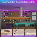 LED Strip Lights 10M 15M USB 24-key Infrared Remote Control RGB Multi-color Christmas Holiday Lights Room Decoration LED Strip. 