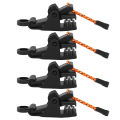 4/6Pcs Camping Tent Clip Canopy Awning Clip Tarpaulin Rope Clip High Strength Tension Fastening Awning Clamp Windproof Clip. 