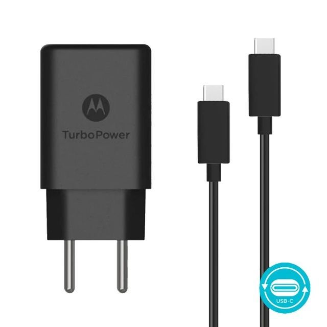 Original Motorola 30W Turbo Power Charger Fast Charging Adapter C To Type C Cable For Moto Edge S G30 G50 E5 Plus Z Z2 Z3 Play P50