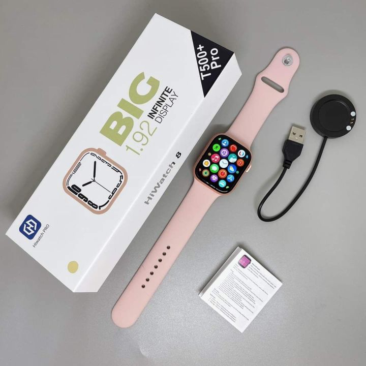 Pink%20T500+%20Pro%201.92%20inch%20IWO%20Series%208%20Smart%20Watch%20Call%20Sports%20Smartwatch%20Location%20Tracker%20Heart%20Rate%20Sleep%20Monitor%20Watches%20For%20iPhone%20&%20Android%20-%20Image%204