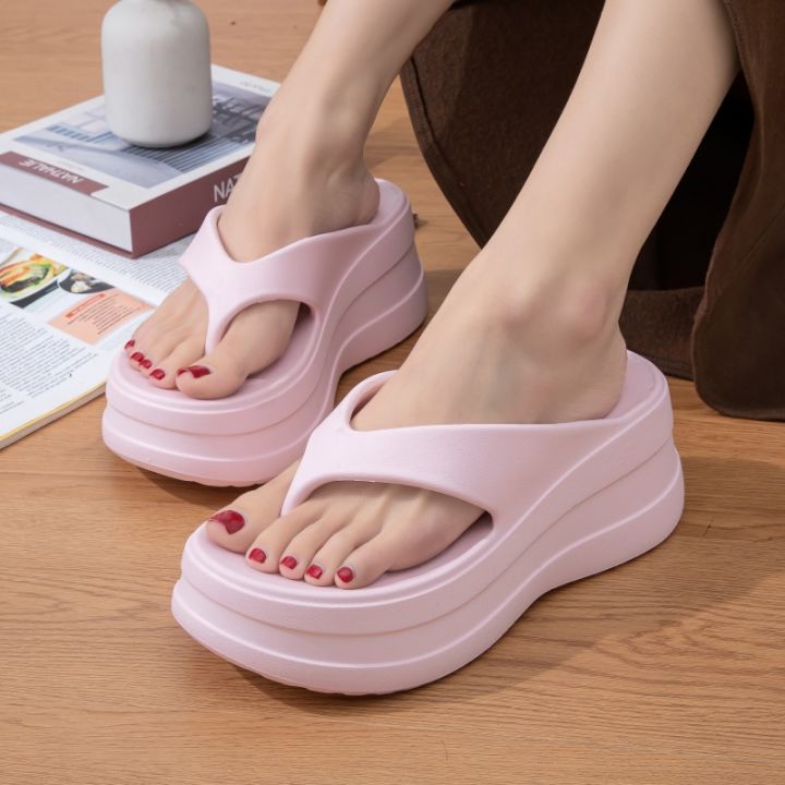 New%206CM%20thick%20bottom%20flip%20flops%20made%20of%20EVA%20material%20for%20summer%20wear,%20with%20clip%20on%20slippers%20for%20women,%20fashionable%20and%20versatile%20-%20Image%205