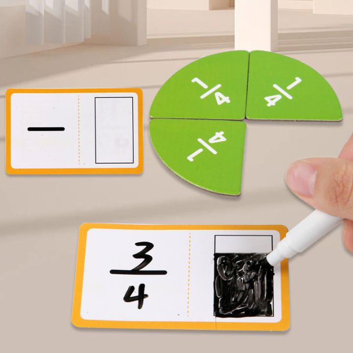 Wooden%20Math%20Fraction%20Learning%20Set%20With%20Card%20Fraction%20Decomposition%20Plate%20Montessori%20Teaching%20Aid%20Children%20Educational%20Math%20Toys%20-%20Image%205