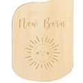 7pcs Wooden Baby Storage Box Home Divider  Closet Divider Size Divider Newborn 24 Month Clothing Storage Wardrobe Organizer. 