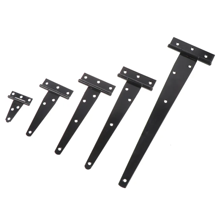 1PCS%20Black%20Paint%20T%20Shape%20Triangle%20Hinge%20Cabinet%20Shed%20Wooden%20Door%20Gate%20Hinges%20Hardware%20-%20Image%203