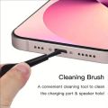 Universal Dust Removal Cleaner Tool Kit Phone Charging Port Cleaner Smartphone Speaker Covers for AirPods, MacBook Earbuds. 