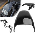 Motorcycle Gloss Black ABS Headlamp Front Cowl Headlight Fairing Cover For Harley Sportster S 1250 RH1250 2021 2022. 