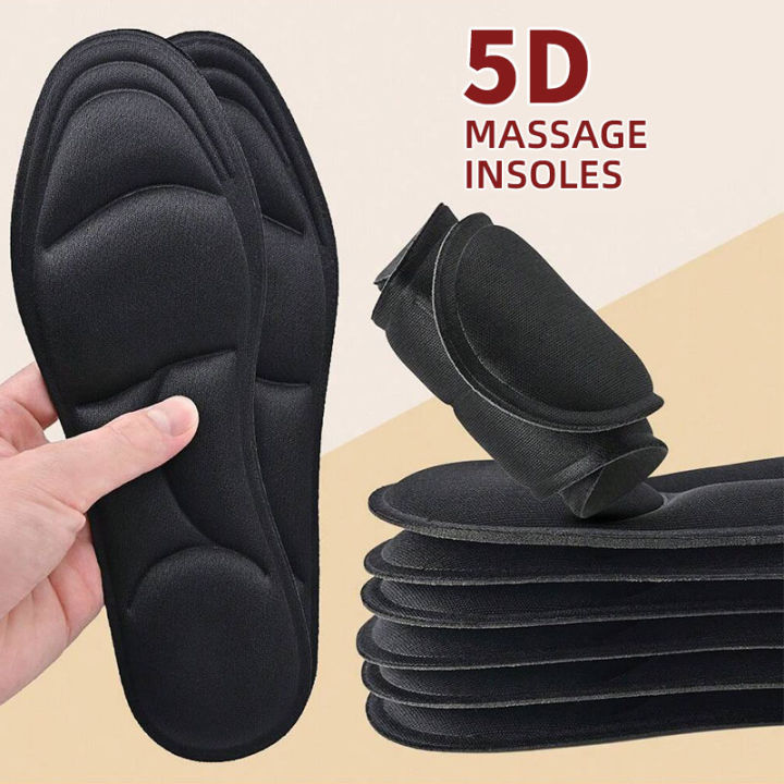 1/2/4/16Pairs%205D%20Massage%20Memory%20Foam%20Insoles%20For%20Shoes%20Sole%20Breathable%20Cushion%20Sport%20Running%20Insoles%20For%20Feet%20Orthopedic%20Insoles%20-%20Image%202
