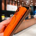 Shockproof Magnetic For Magsafe Frosted Case For iPhone 16 15 14 13 12 11 Pro Max Plus Hard Bumper Glass Lens Protection Cover. 