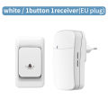 Outdoor Wireless Doorbell Waterproof 38 Songs EU US Plug 150M Range Remote Home Garden Welcome Chime Kit Home Door Bell. 