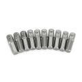 10pcs 25mm Long Impact Socket Adapter Converter 1/4" Hex Shank To 1/4" Square Drive Hexagon Handle Adapter Converter Drill Tools. 