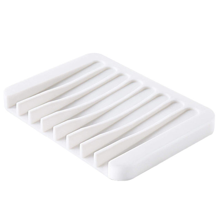 1/2%20Pcs%20High%20Quality%20Silicone%20Self%20Draining%20Soap%20Dishes%20Innovative%20Soap%20Holder%20Saver%20Silicone%20Soap%20Holder%20Anti%20Slip%20Pad%20-%20Image%206