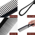 2/3/4pcs Wide Tooth Curl Comb Detangling Comb Texture Comb For Curly Wet Wavy Thick Hair Wigs Salon Barber Hairstyle Tool. 