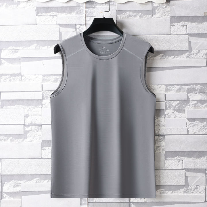 Summer%20Ice%20Silk%20Breathable%20and%20Sweat-absorbing%20Quick%20Drying%20Men's%20Sleeveless%20T-shirt%20Soft%20and%20Comfortable%20Men's%20Top%20-%20Image%203