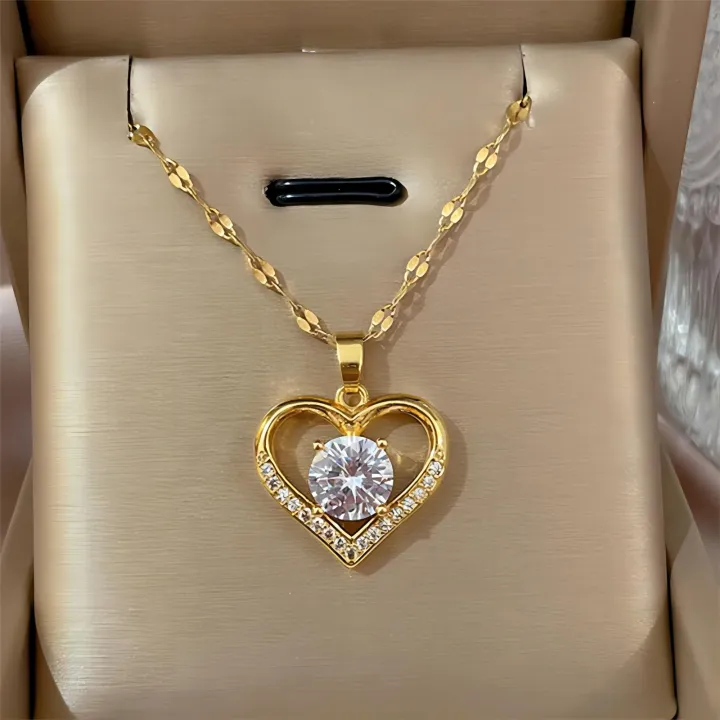 Trendy%20Heart%20Stainless%20Steel%20Zirconia%20Necklaces%20For%20Women%20Girls%20Love%20Gold%20Color%20Metal%20Necklace%20Party%20Birthday%20Daily%20Jewelry%20-%20Image%202