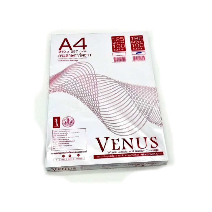 160Gsm%20A4%20White%20Card%20Paper%20Venus%20100%20Sheets/Pack%20-%20Image%204