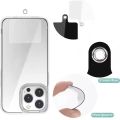 Transparent Matte Flexible Phone Lanyard Card Mobile Phone Universal Tether Tabs Hole Hanging Strap Patches Cord Clips Gasket.