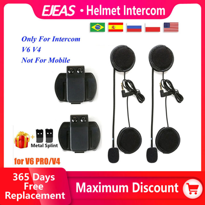 EJEAS%20V6%20PRO%20Helmet%20Earphone%20Clip%203.5mm%20Interface%20Microphone%20Speaker%20Headset%20Mounting%20Clip%20for%20Vnetphone%20V4%20Motorcycle%20Headphone%20-%20Image%202