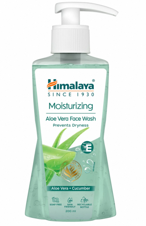 Himalaya Moiturizing Aloe Vera Face Wash - 200 ml