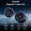 TELESIN Magnetic Mobile Phone Radiator Pro Cooler Fan HeatSink For Mobile phones Tablets Cooler For Live Streaming Gamming. 