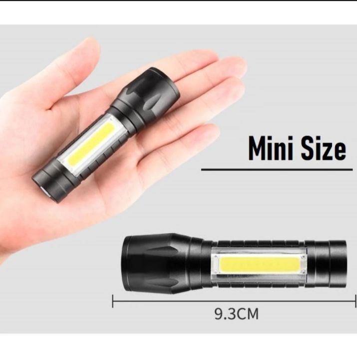USB%20Rechargeable%20%203%20Mode%20%20Power%20Mini%20LED%20Torchlight%20Torch%20-%20Image%208