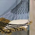 Hand Made Dulna Adult Rope Bed Hanging Dolna Use For All People Large Swing Rope Bed Rattan Dulna.
