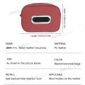 SEAMETAL Car Tissue Holder Back Seat/Arm Rest Zipper Tissue Case Adjutsable Strap Universal Auto Napkin Holder Storage Organizer. 