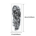 Large Full Arm Sleeve Tribal Totem Waterproof Temporary Tattoo Sticker Skull Totem Bird Wolf Tiger Fake Tatoo Body Art Men Women. 