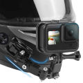 Motorcycle Helmet Mount Holder Accessories Kit for Hero 13 12 11 10 9 8 Insta360 AKASO SJCAM SJ4000 Osmo Action Camera.
