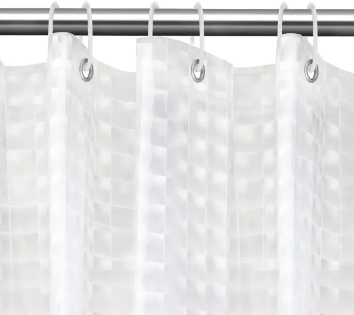 1pc%20Waterproof%20Clear%20Crystal%20Shower%20Curtain%20with%20Plastic%20Hooks,%20Transparent%20Bath%20Curtain%20for%20Bathroom%20Window%20Door%20Bath%20Decor%20-%20Image%203