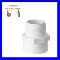 PVC JOINT THREAD SOCKET white for plumbing works. 