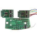 2.4G Seven-Channel Circuit Board Sliding And Rotating Remote Control Car Module. 