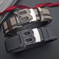 Genuine Leather Casual Fashion Men's Belt Cowhide Alloy Automatic Buckle Luxury Brand Men's Belt Versatile Trendy Blets for Men. 