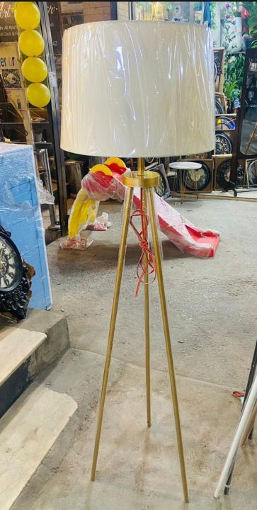 5 feet approx Tripod Floor Lamp for Living Room