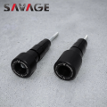 SAVAGE Frame Slider Crash Protector for KAWASAKI NINJA ZX-4R/ZX4RR/ZX-25R/ZX25RR - Motorcycle Engine & Fairing Guard.