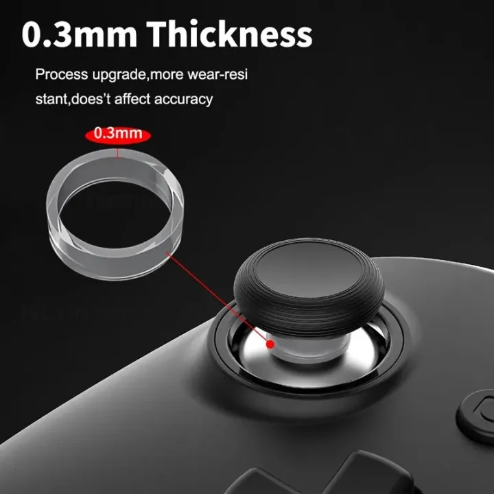 8%20PCS%20Ring%20Cover%20Elastic%20Protective%20Rocker%20%20Ring%20For%20PS5/%20PS4/%20Switch%20PRO%20Joystick%20Silicone%20for%20Rog%20Ally%20Game%20Console%20-%20Image%204