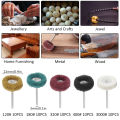 50/100pcs Buffing Wheel Rotary Tool Mini Drill Abrasive Brush For Dremel Rotary Tool Accessories Watch Jewelry Polish Buffer Kit. 