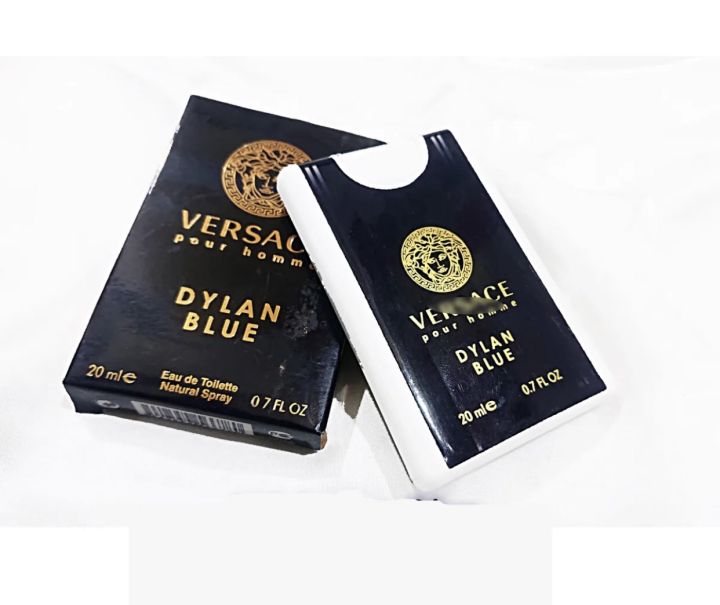 Pocket Perfume For Men , VERSACE POUR HOMME DYLAN BLUE 20ml
