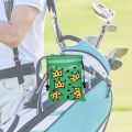 Funny Golf Valuables Pouch Golf Tee patternpu Leather Golf TeePouch with DrawstringClosure Golf Ball TeeHandbag Golf Accessories.