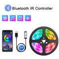 1-30 Meters Led Strips Light Rgb 5050 Smart Bluetooth  Usb Ribbon Music Sync Ice Lighting for Living Room Luces LED. 