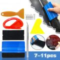 Auto Vinyl Wrap Kit - Heat Resistant Squeegee & Scratch-Free Scraper Tools for Professional Car Wrapping Film Application. 