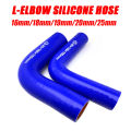 90 Degrees Silicone L-Elbow Hose Silicone Flexible Hose Water Radiator Tube Bend Tube Car Intercooler Turbo Intake Pipe.