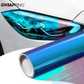 Car Sticker Chameleon Light Headlight Taillight Rear Lamp Film Waterproof Vinyl Wrap Stickers for Motorcycle Car Accessories. 